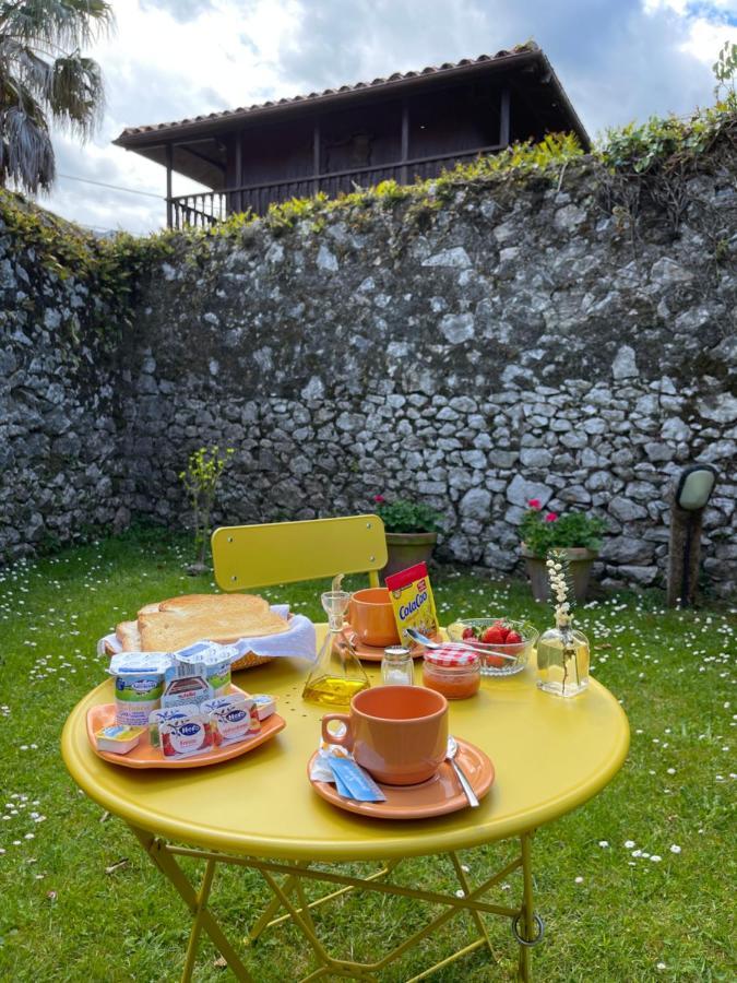 Hotel Rural El Texeu Parres de Llanes Exteriör bild